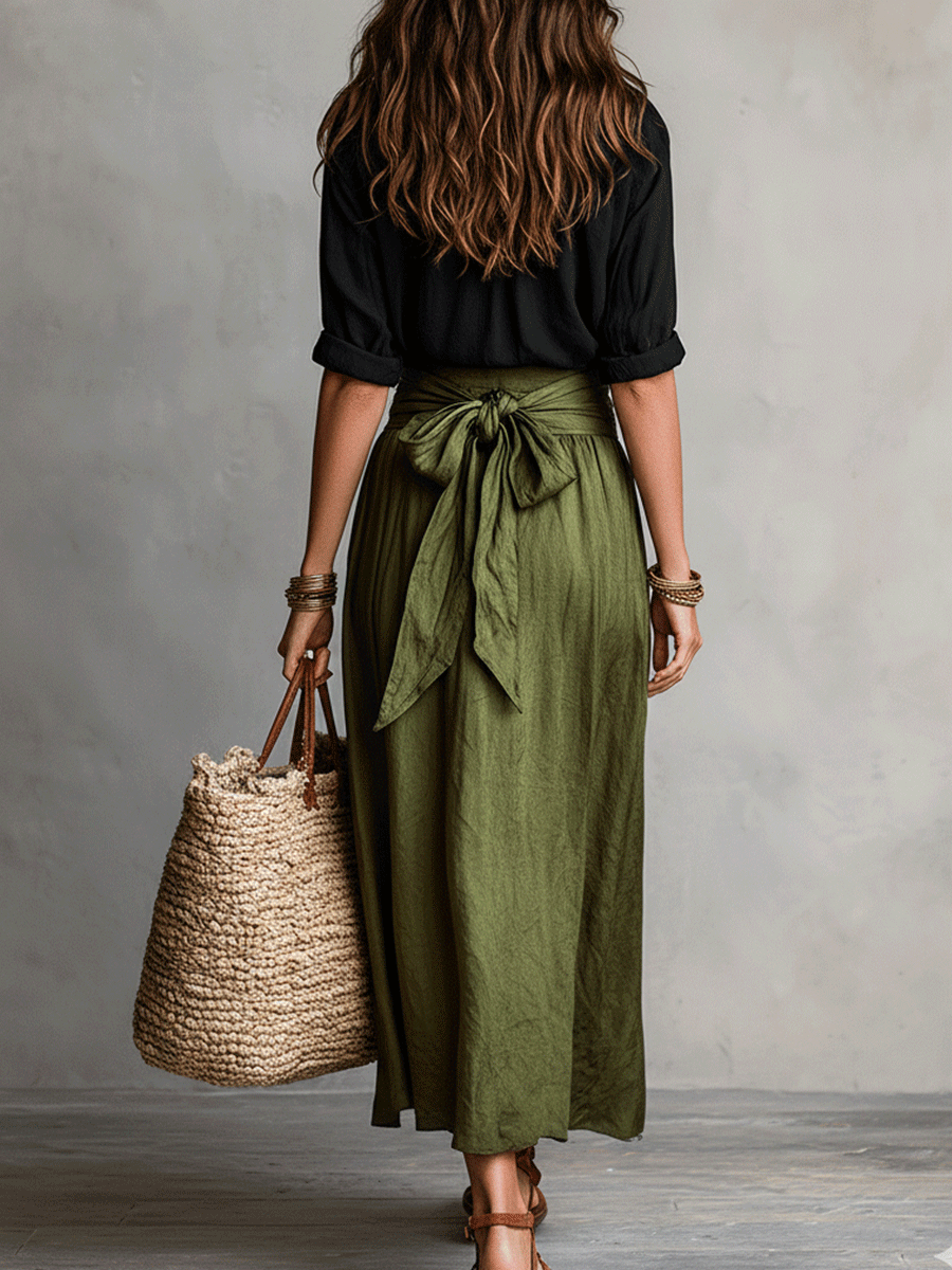 Alice - Effortless Elegance Boho Skirt Set