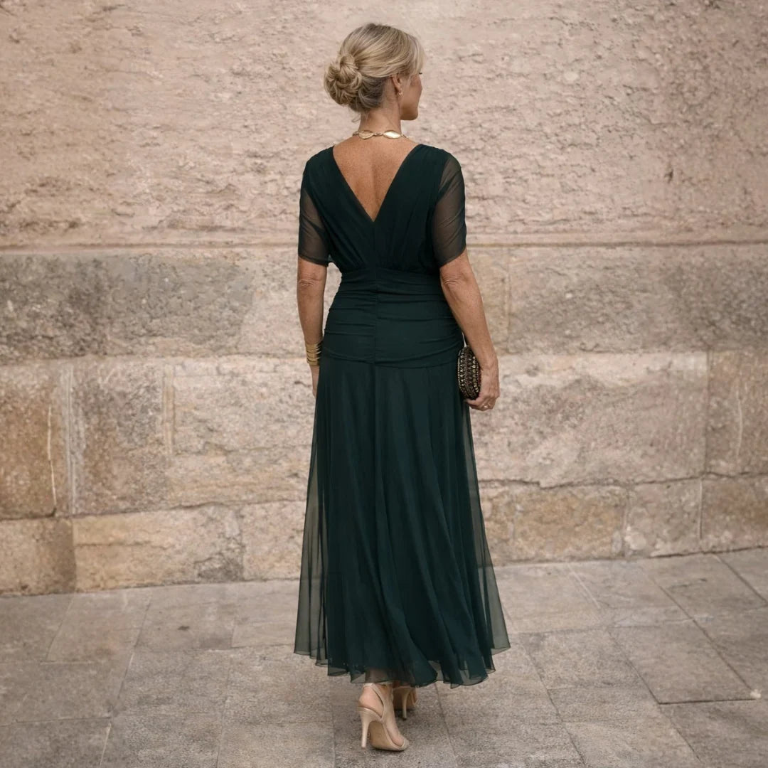 ELIZA – ELEGANT GREEN DRESS