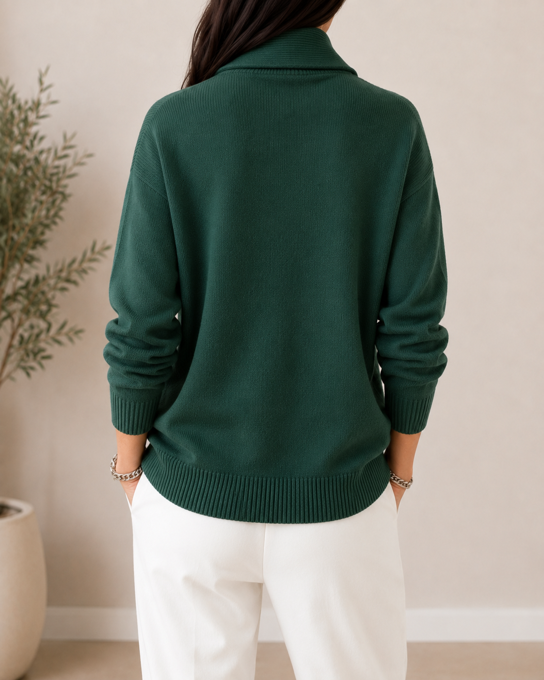 Maria - Soft V-Neck Jumper