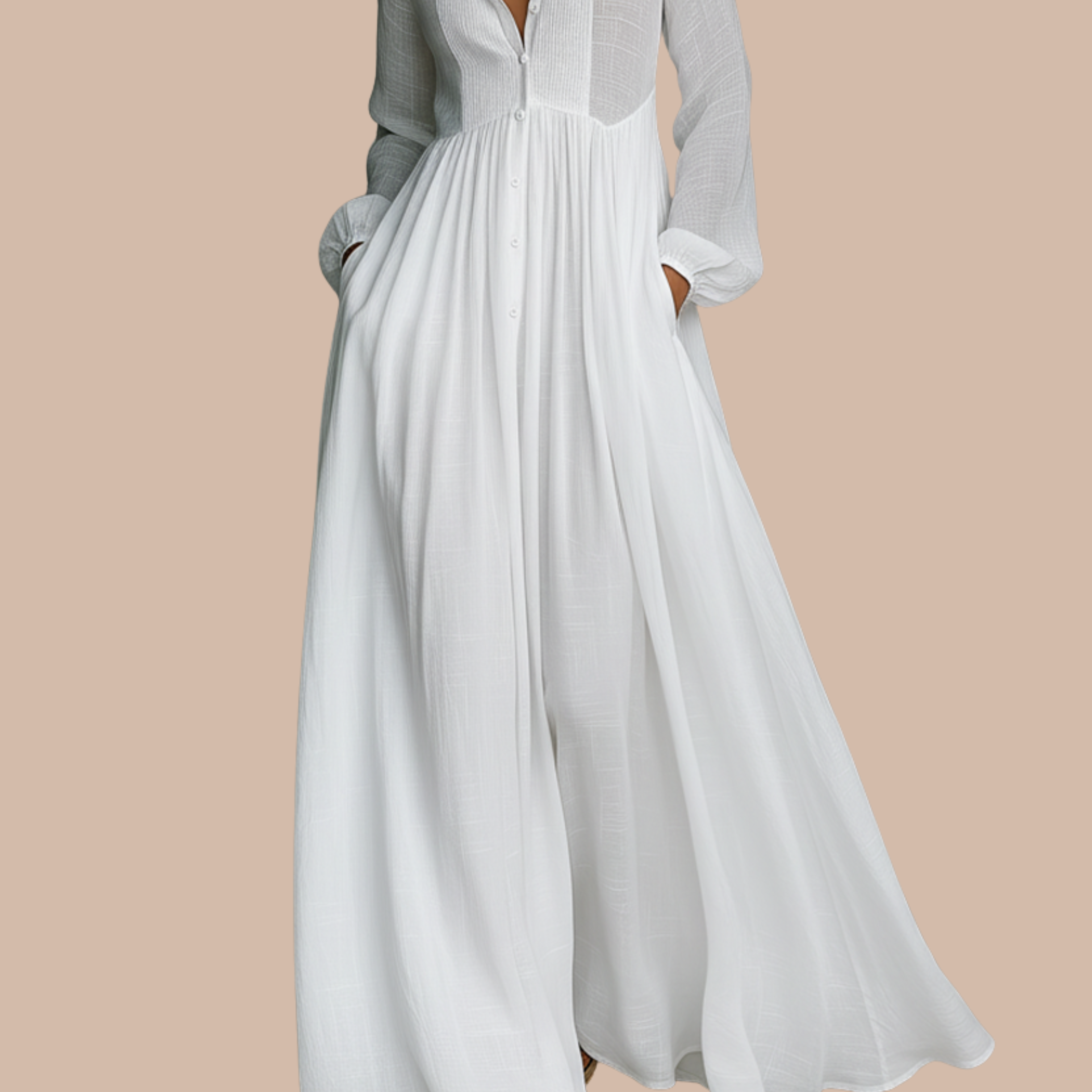 Iris | Minimalist Maxi Dress