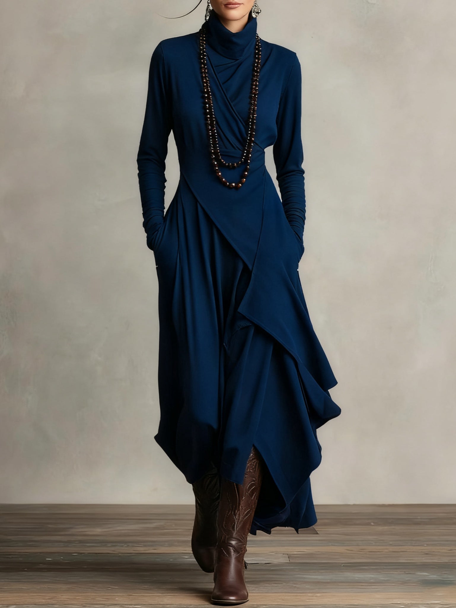 Genevieve | The Turtleneck Maxi