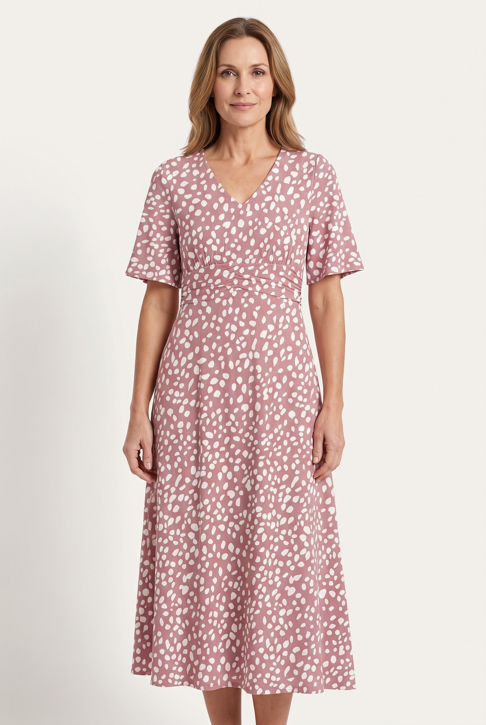 Romy | Tummy Covering Midi Dress