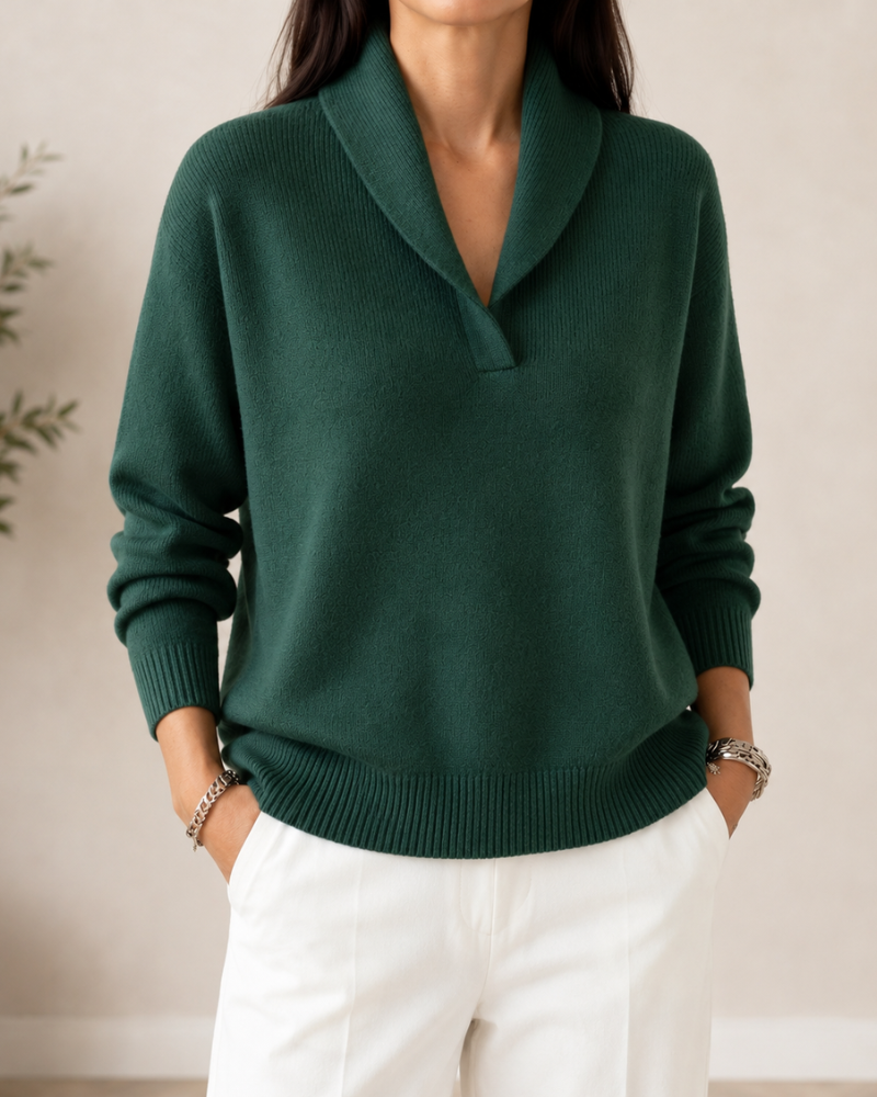 Maria - Soft V-Neck Jumper