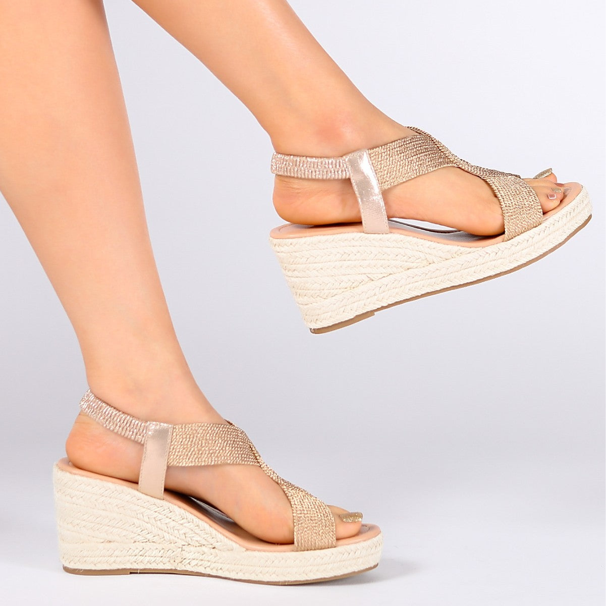 Aroa | Handwoven Wedge Sandals