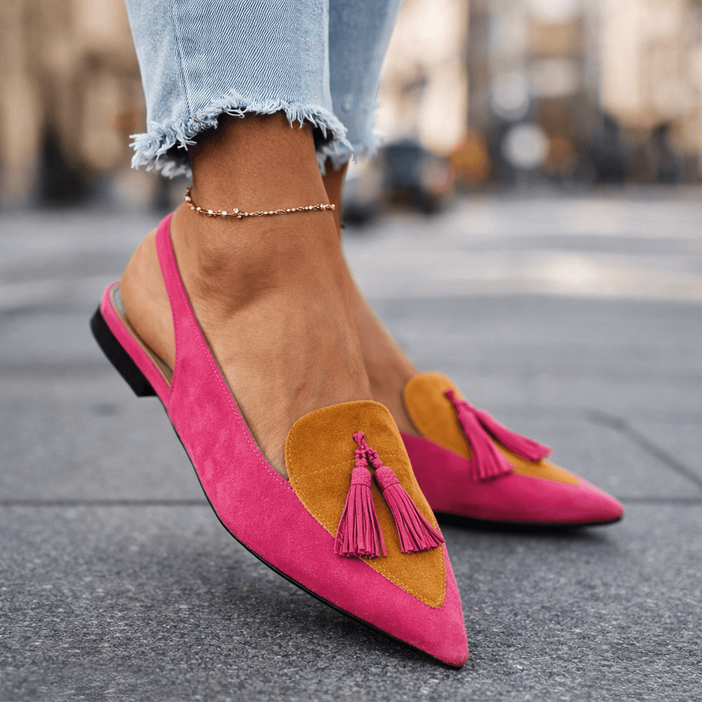 Eliza | Strappy Sandals with Tassels