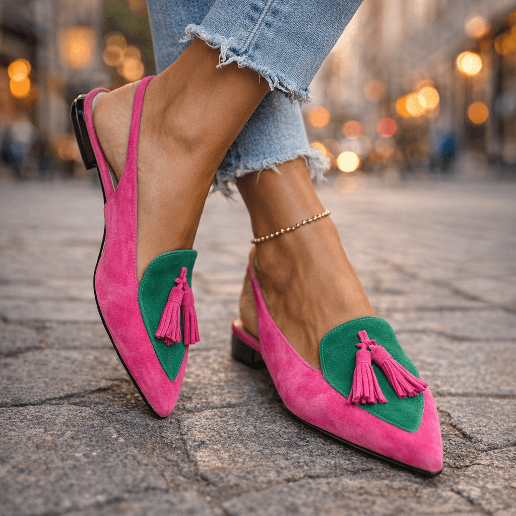 Eliza | Strappy Sandals with Tassels