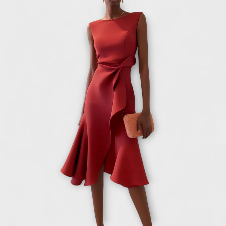 Ariana - Pleated Midi Dress