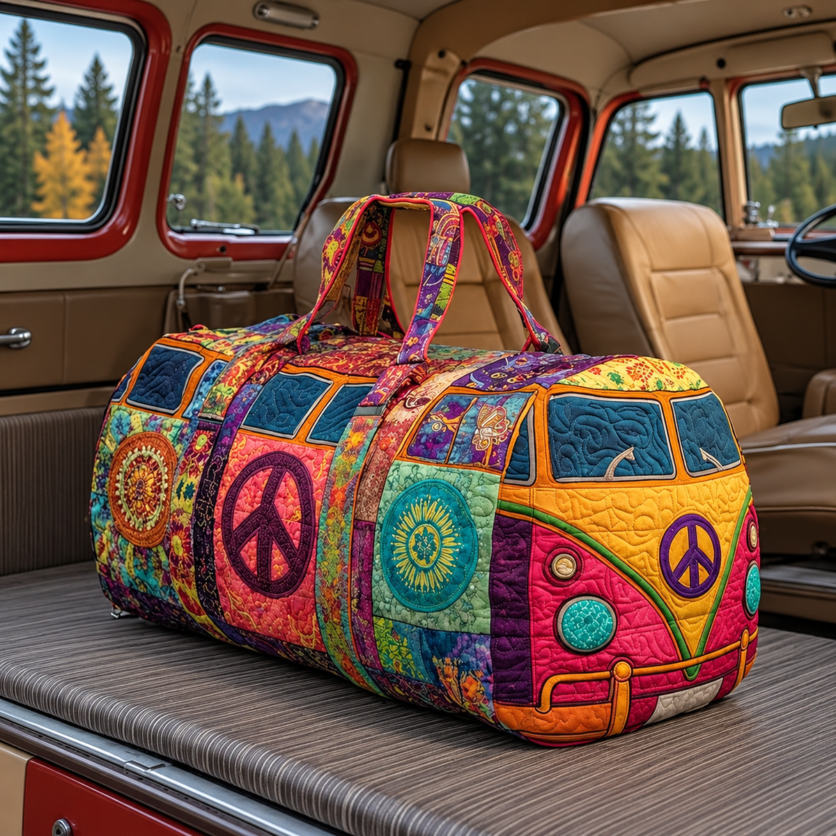 Bohovana | Quilted Travel Duffle Bag