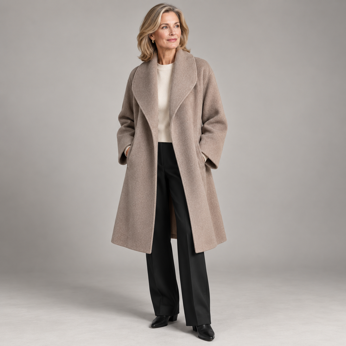 Vania™ Elegant Hooded Coat