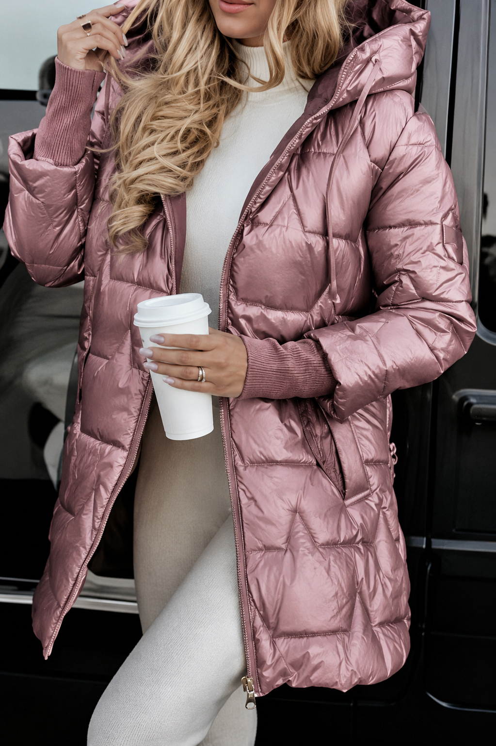 Noelle™ | Women's Winter Parka with Hood & Warm Quilting
