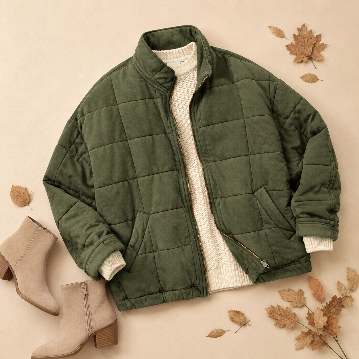 Florence | Relaxed Quilted Jacket