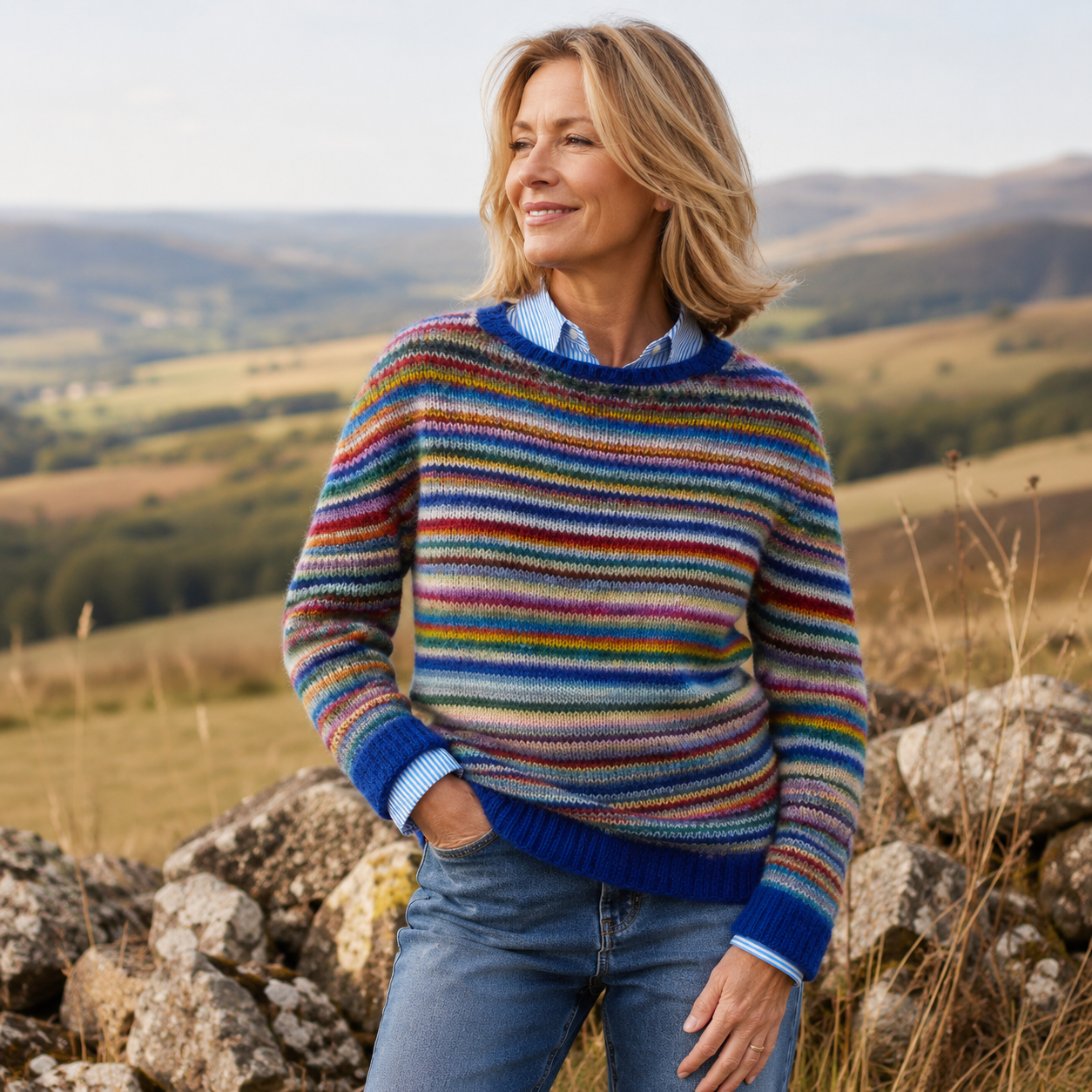 Megan™ | Heritage Nordic Knit Jumper