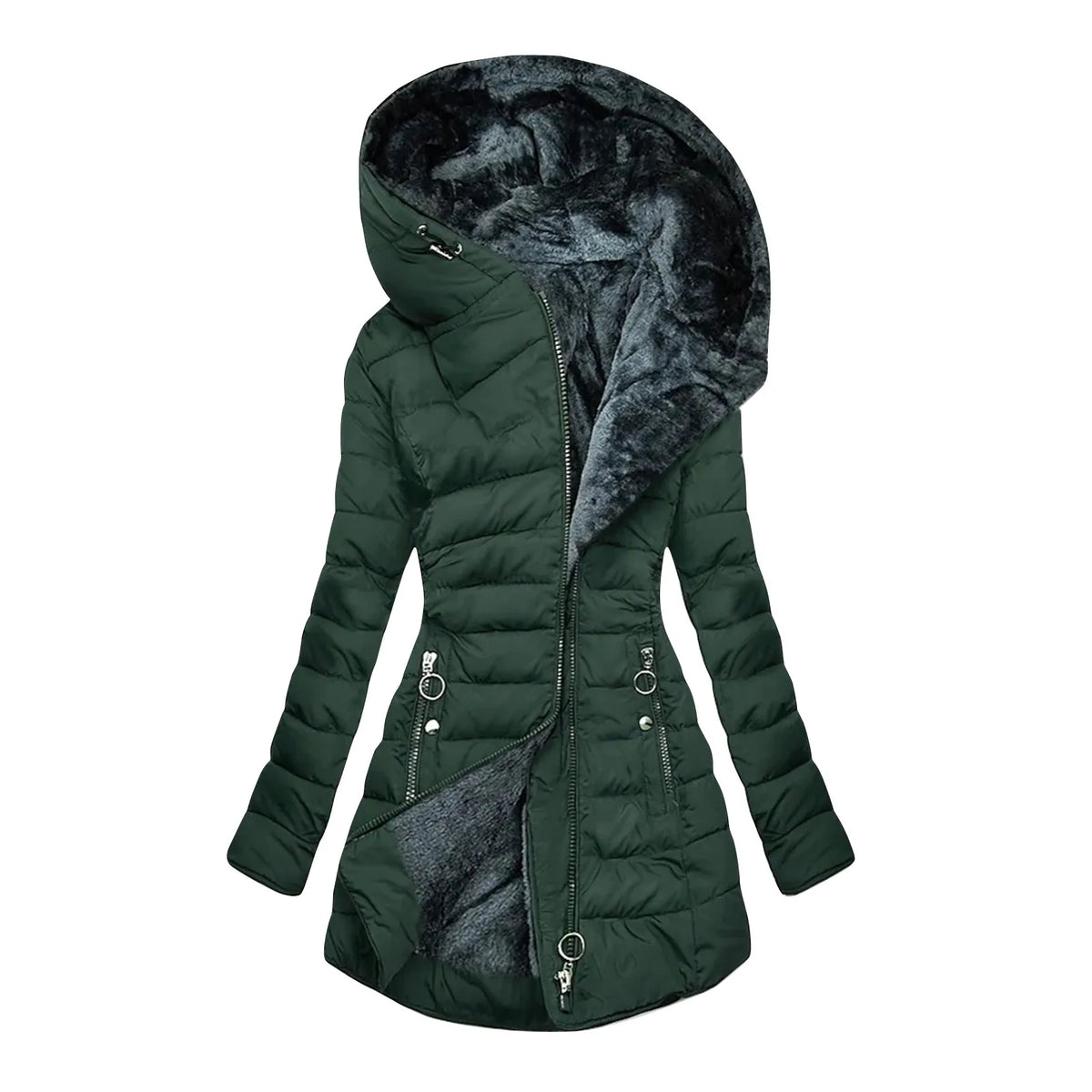 Georgina | Padded Hooded Winter Jacket