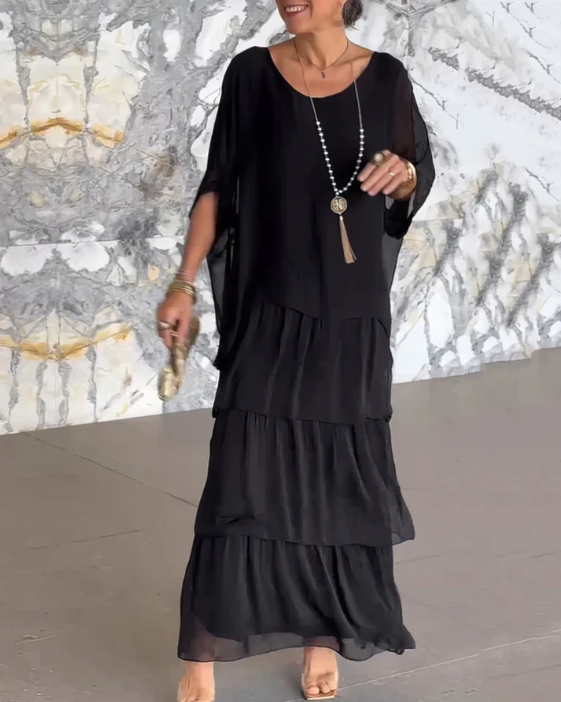 Mila - Elegant Flowing Maxi Dress