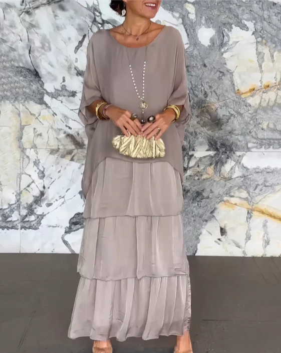 Mila - Elegant Flowing Maxi Dress