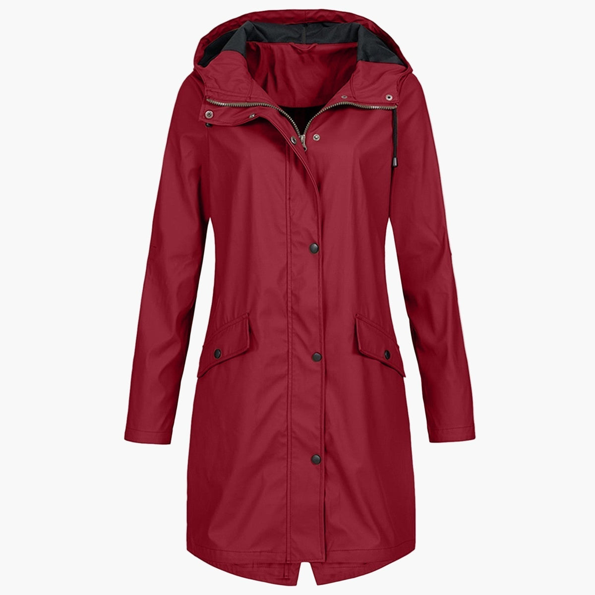 Lavinia | Weatherproof Longline Hooded Coat