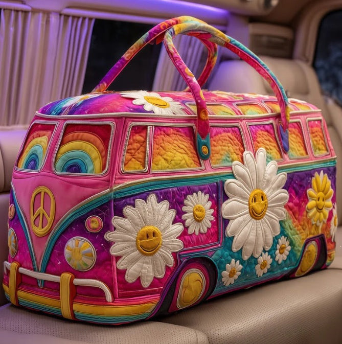 Joyvana | Quilted Travel Duffle Bag