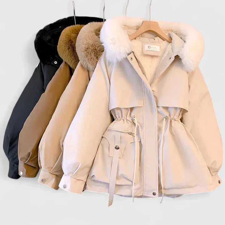 Beatrice | Faux Fur Hood Padded Parka
