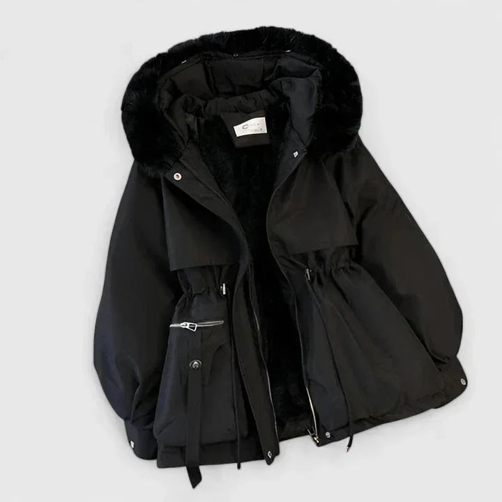 Beatrice | Faux Fur Hood Padded Parka
