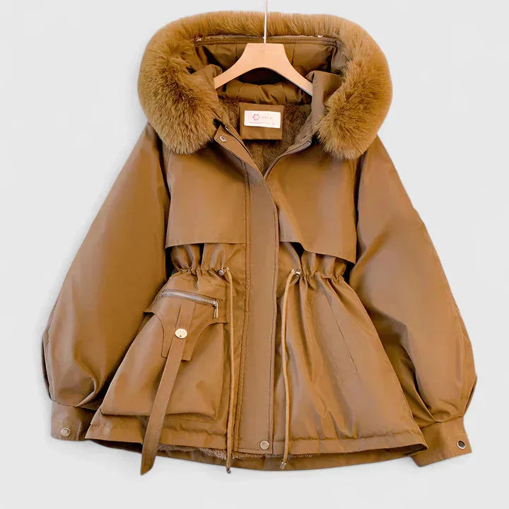Beatrice | Faux Fur Hood Padded Parka