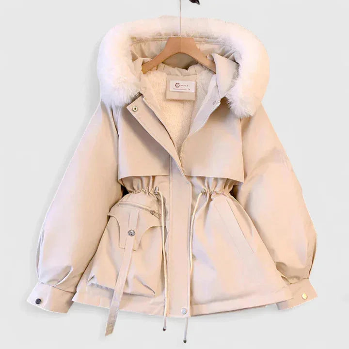 Beatrice | Faux Fur Hood Padded Parka