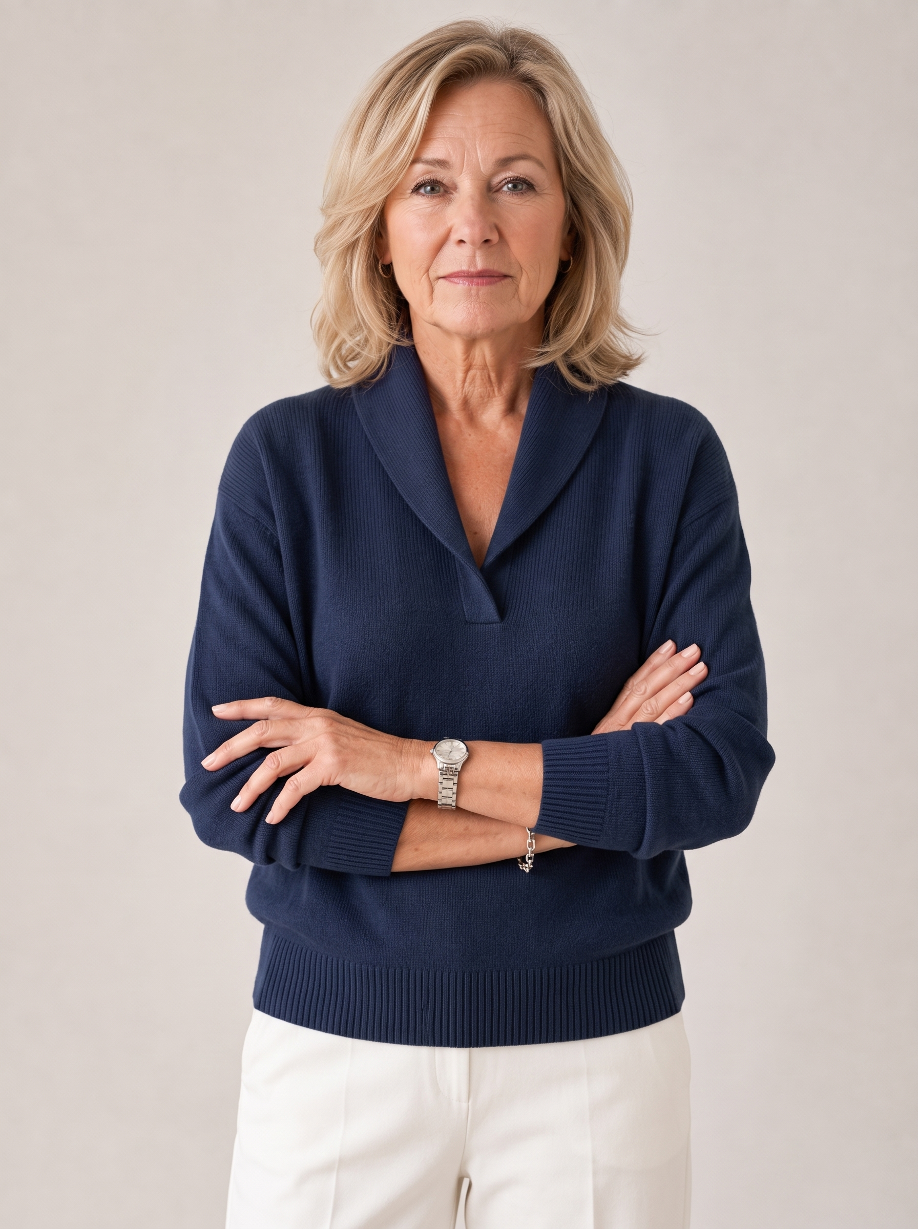 Greta™ — Shawl Collar Sweater