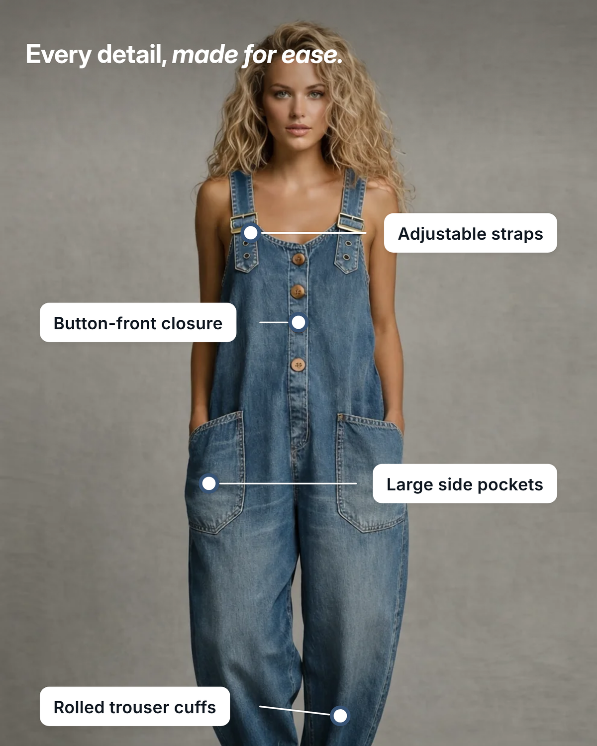 Kitti™ | Relaxed Utility Jumpsuit