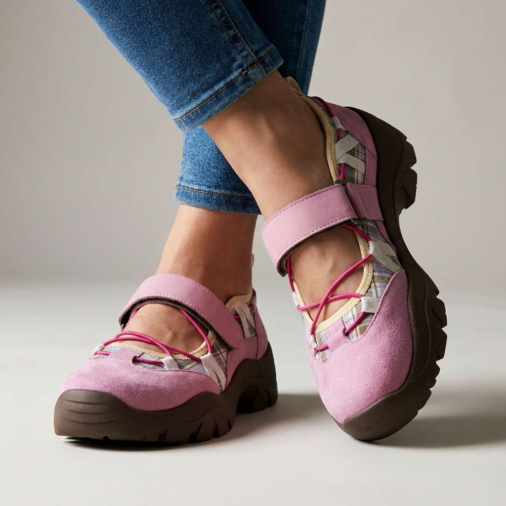 Velina | Comfort Loafers with Velcro Fastening