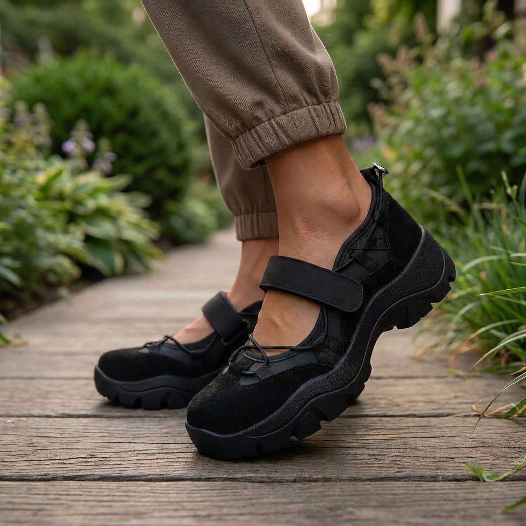 Velina | Comfort Loafers with Velcro Fastening