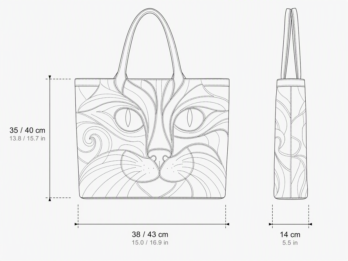 Rhea | Padded Interior-Pocket Tote