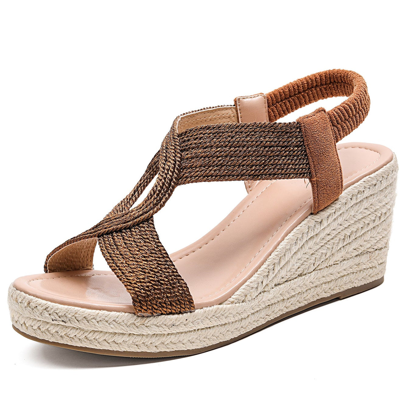 Aroa | Handwoven Wedge Sandals